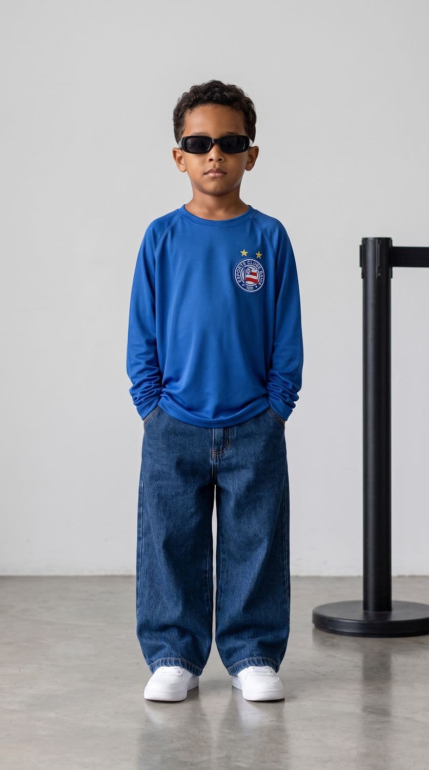 Camisa Manga Longa Bahia Infantil